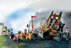 LEGO Set | Army of Vikings with Heavy Artillery Wagon LEGO Vikings