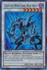 Celestial Wolf Lord, Blue Sirius [1st Edition] YuGiOh Shadow Specters Prices