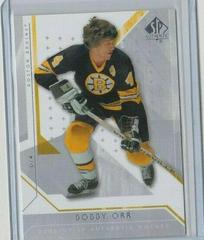 Bobby Orr Hockey Cards 2006 SP Authentic Prices