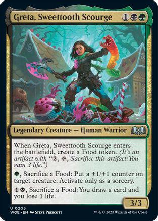 Greta, Sweettooth Scourge #205 Magic Wilds of Eldraine