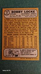 Back  | Bobby Locke Baseball Cards 1968 Topps