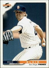 Willie Blair #209 Baseball Cards 1996 Score Prices