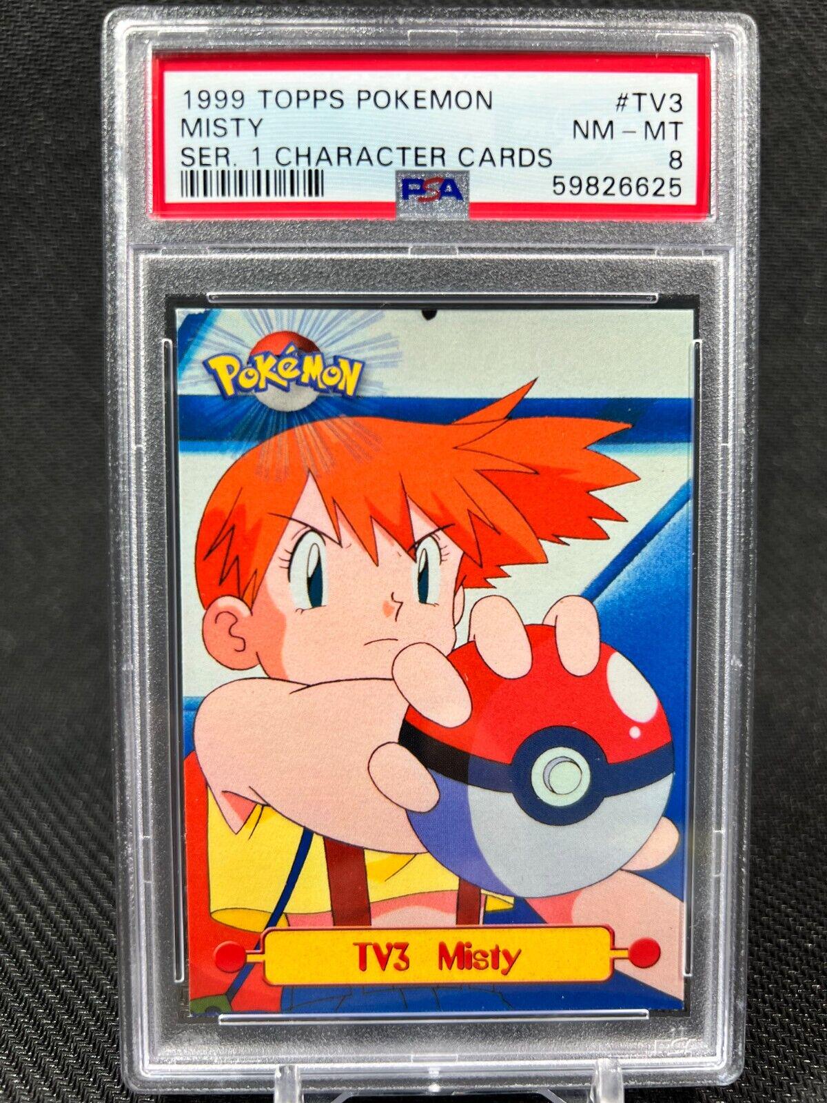 Misty #TV3 Pokemon 1999 Topps TV