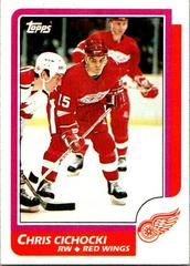 Chris Cichocki Hockey Cards 1986 Topps Prices