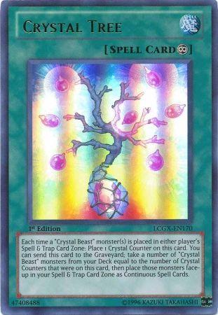 Crystal Tree [1st Edition] LCGX-EN170 YuGiOh Legendary Collection 2: The Duel Academy Years Mega Pack