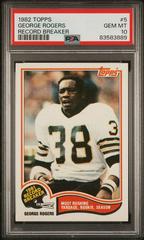 George Rogers [Record Breaker] Football Cards 1982 Topps Prices