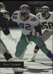 Tony Tolbert #28 Football Cards 1992 Playoff Prices