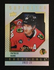 Patrick Kane [Gold] Hockey Cards 2022 Upper Deck Honor Roll Prices