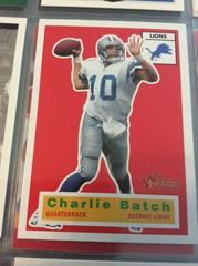 Charlie Batch #37 Football Cards 2001 Topps Heritage Prices