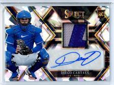 Diego Cartaya Baseball Cards 2023 Panini Select Rookie Jersey Autographs Prices