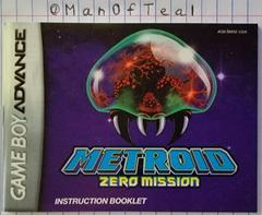 Manual  | Metroid Zero Mission GameBoy Advance