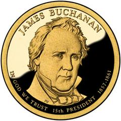 2010 D [SMS JAMES BUCHANAN] Coins Presidential Dollar Prices