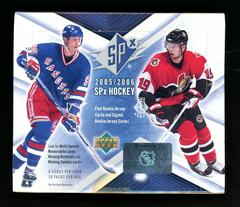 Hobby Box Hockey Cards 2005 SPx Prices