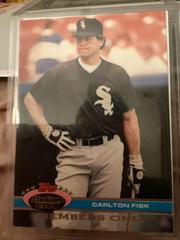 Carlton Fisk Baseball Cards 1991 Stadium Club Charter Members Prices