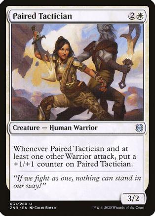 Paired Tactician Magic Zendikar Rising