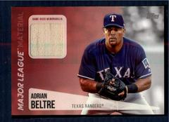 Adrian Beltre #MLM-AB Baseball Cards 2019 Topps Major League Material Prices