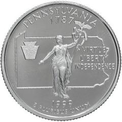 1999 D [PENNSYLVANIA] Coins State Quarter Prices