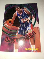 Harlem Olajuwon #5 Basketball Cards 1996 Fleer Total O Prices