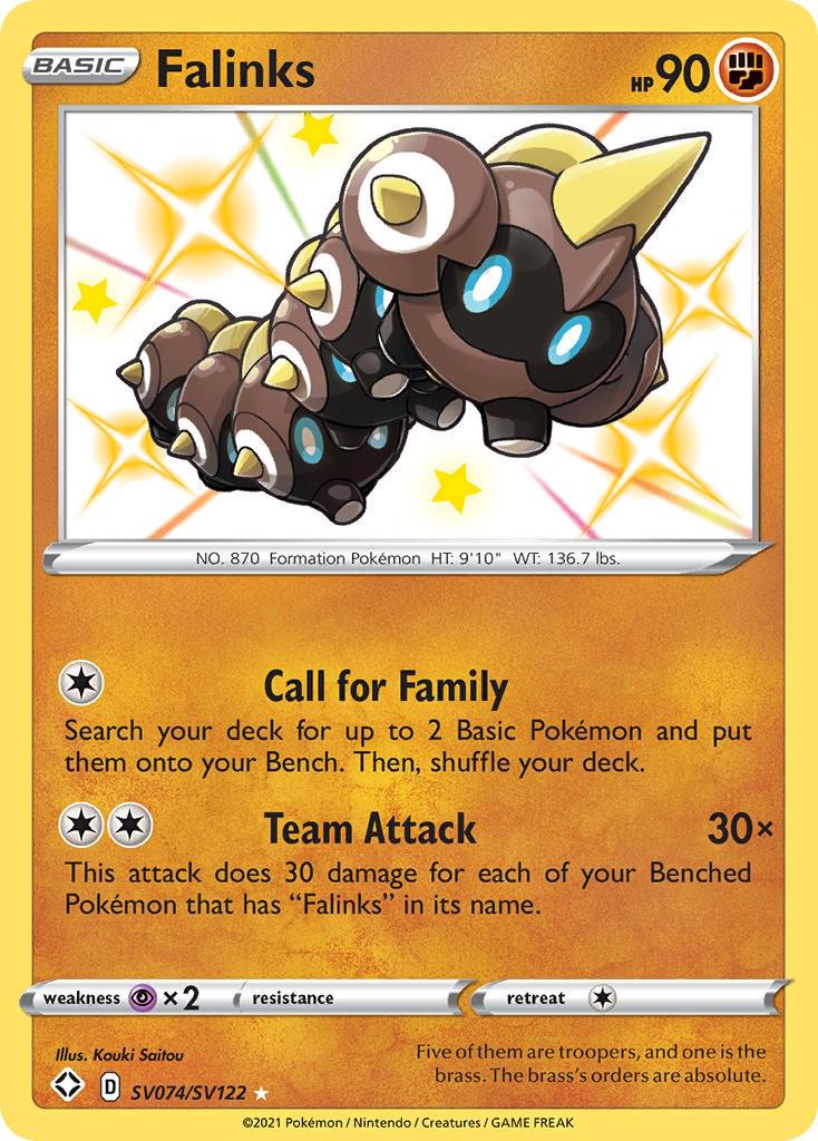 Falinks #SV074 Pokemon Shining Fates