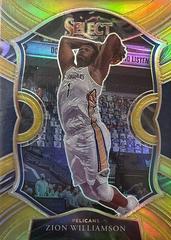 Zion Williamson [Gold Prizm] #1 Basketball Cards 2020 Panini Select Prices
