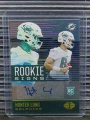 Hunter Long [Gold] #RS-HL Football Cards 2021 Panini Illusions Rookie Signs Autographs Prices
