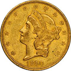 1850 Coins Liberty Head Gold Double Eagle Prices