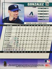 Rear | Luis Gonzalez Baseball Cards 2002 Donruss Best of Fan Club