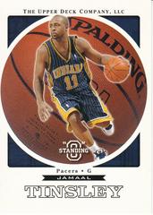 Jamaal Tinsley #28 Basketball Cards 2003 Upper Deck Standing O Prices