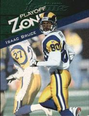 Isaac Bruce #57 Football Cards 1997 Playoff Zone Prices