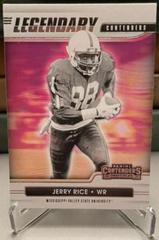 Jerry Rice Football Cards 2021 Panini Legendary Contenders Prices