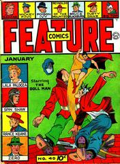 Feature Comics #40 (1941) Comic Books Feature Comics Prices