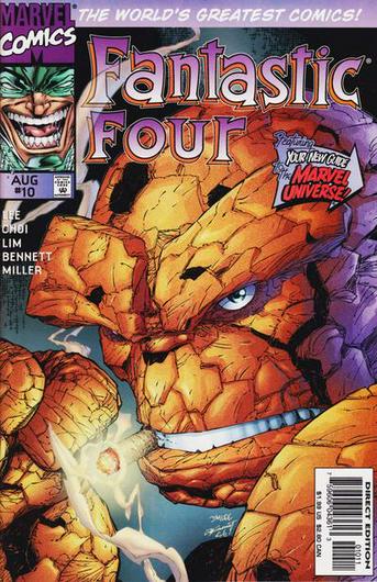 Fantastic Four #10 (1997) Cover Art