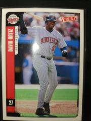 David Ortiz #106 Baseball Cards 2001 Upper Deck Victory Prices