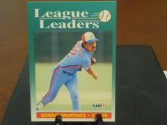 Dennis Martinez #695 Baseball Cards 1992 Fleer Prices