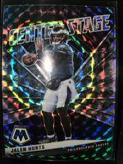 Jalen Hurts #CS12 Football Cards 2021 Panini Mosaic Center Stage Prices