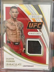 Dustin Poirier [Gold] #M-DPR Ufc Cards 2021 Panini Immaculate UFC Materials Prices