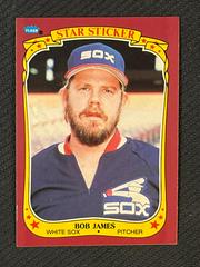 Bob James #66 Baseball Cards 1986 Fleer Star Stickers Prices