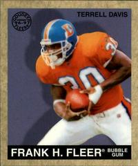 Terrell Davis #14 Football Cards 1997 Fleer Goudey Prices