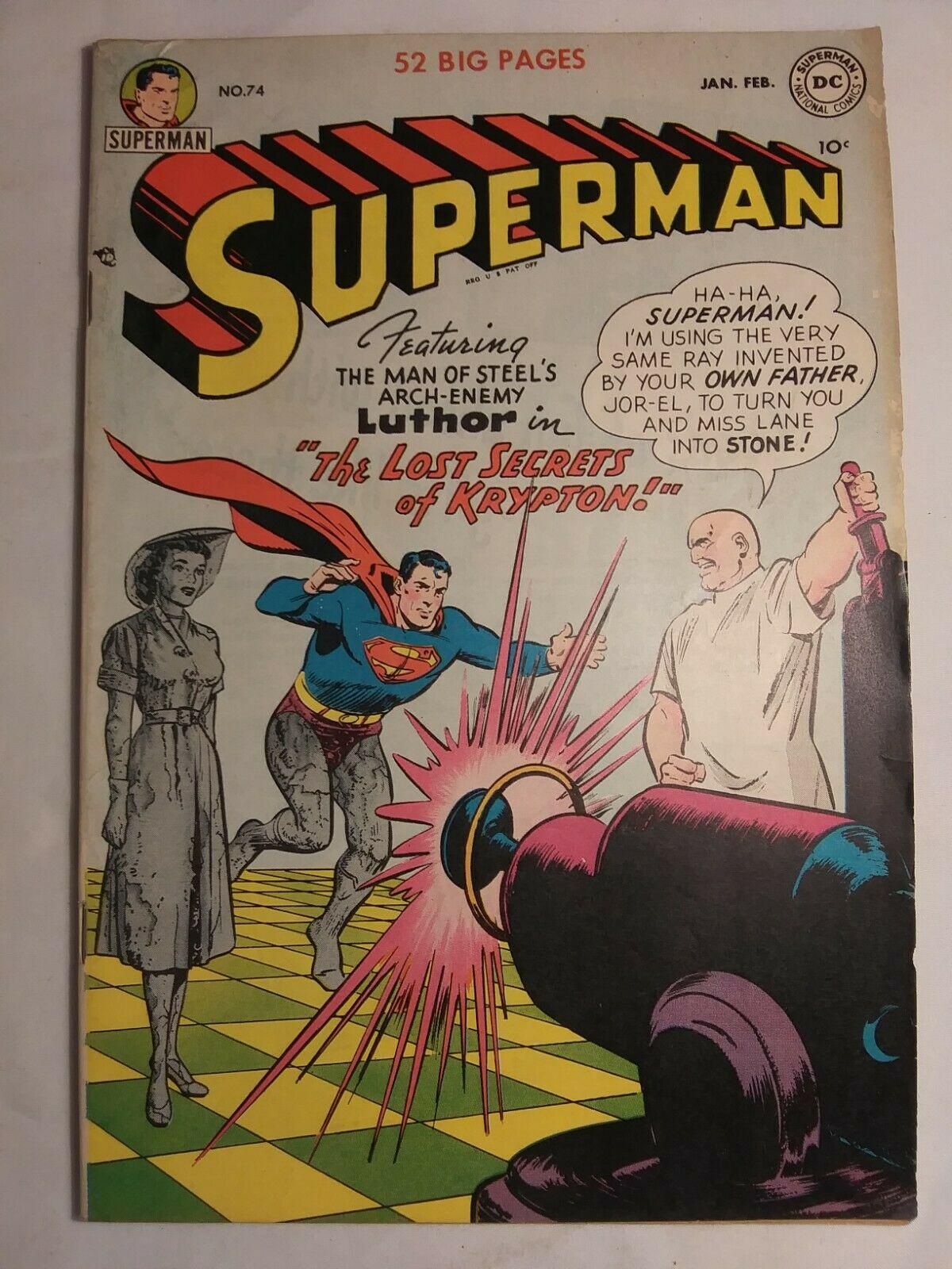 Superman #74 (1952) Prices | Superman Series