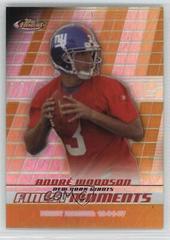 Andre Woodson [Gold Refractor] Football Cards 2008 Topps Finest Moments Prices