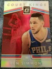 Ben Simmons [Holo] Basketball Cards 2017 Panini Donruss Optic Court Kings Prices