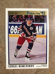 Sergei Nemchinov #25 Hockey Cards 1992 O-Pee-Chee Premier Prices