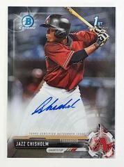 Jazz Chisholm [Refractor] Baseball Cards 2017 Bowman Chrome Prospects Autographs Prices