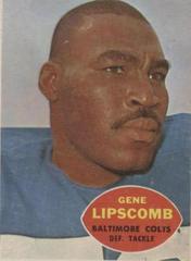 Gene Lipscomb #10 Football Cards 1960 Topps Prices
