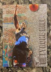 Tyrone Hill Basketball Cards 1996 Fleer Metal Prices