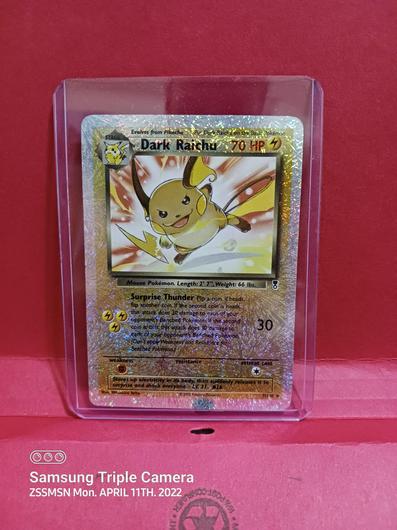 Dark Raichu [Reverse Holo] #7 photo