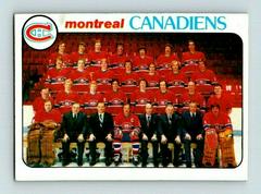 Canadiens Team [Checklist] Hockey Cards 1978 Topps Prices