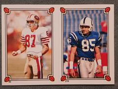 Dwight Clark, Matt Bouza Football Cards 1987 Topps Stickers Prices