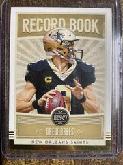 Drew Brees #RB-DB1 Football Cards 2020 Panini Legacy Record Book Prices