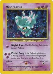 Misdreavus #11 Prices | Pokemon Neo Revelation | Pokemon Cards